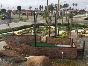 Concrete Boat Mini Golf