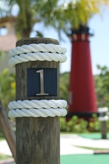 Miniature Golf Nautical Hole Sign